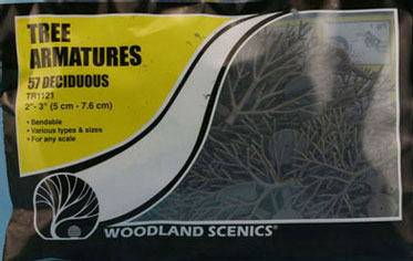 2"-3" Deciduous Tree Armature