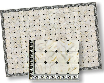 1/2" Scale Faux Marble