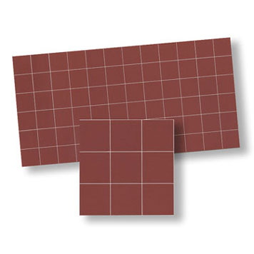 Tile, Victorian Floor Maroon