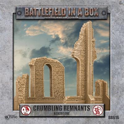 Battlefield in a Box (BB616) - Gothic Battlefields: Crumbling Remnants