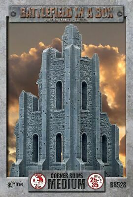 Battlefield in a Box (BB528) - Gothic Battlefields: Medium Corner Ruin