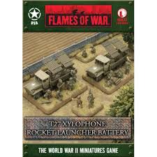 Flames of War: WWII: USA (UBX39) - T27 Xylophone Rocket Launcher Batte