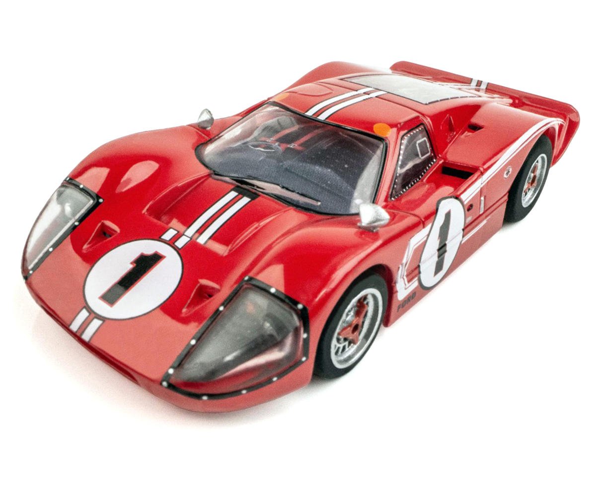 AFX Collector Series Ford GT40 Mk IV Le Mans #1 HO Slot Car (Red) (SWB) (Mega G+)