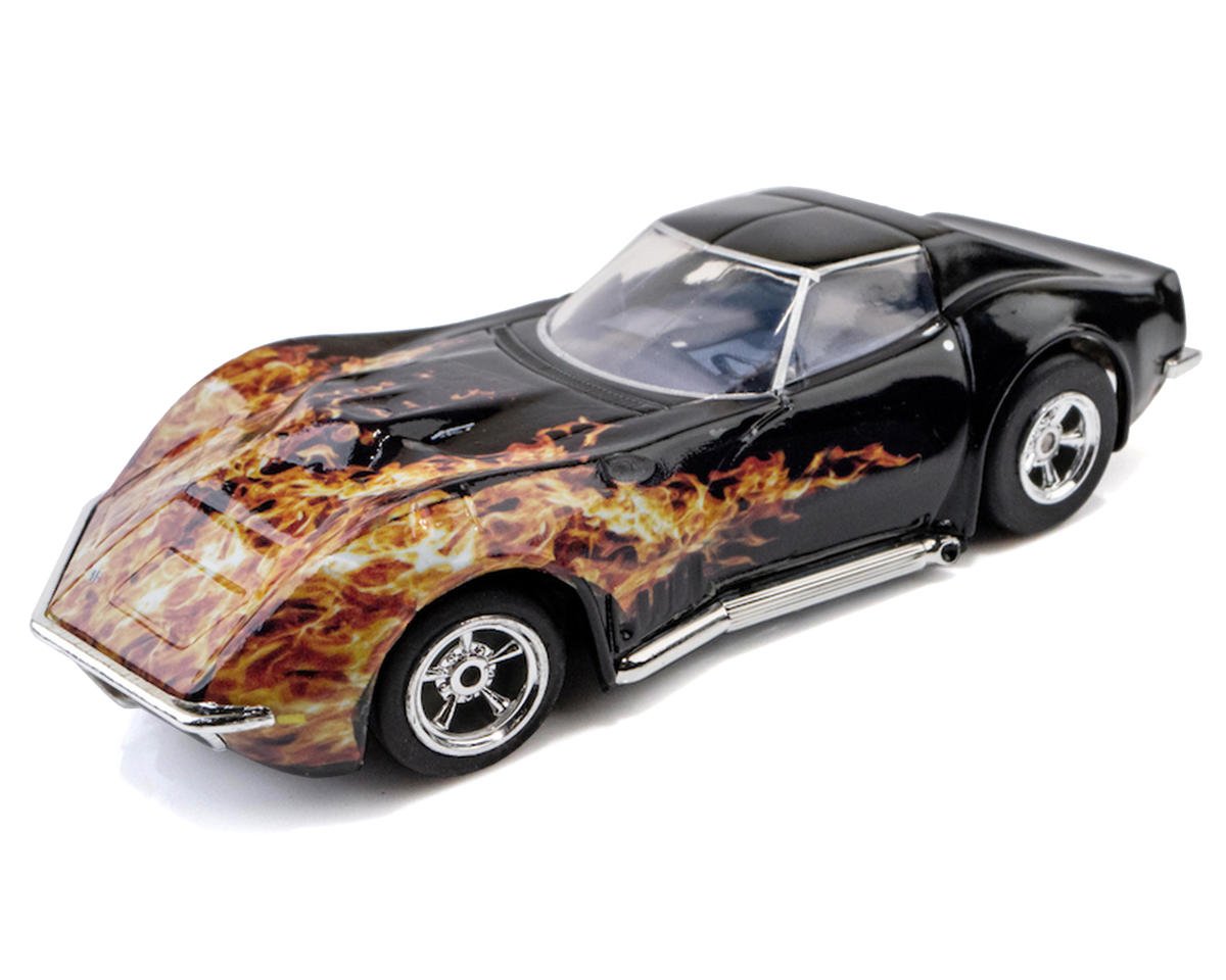 AFX Collector Series 1968 Corvette 427 HO Slot Car (Flame) (SWB) (Mega G+)