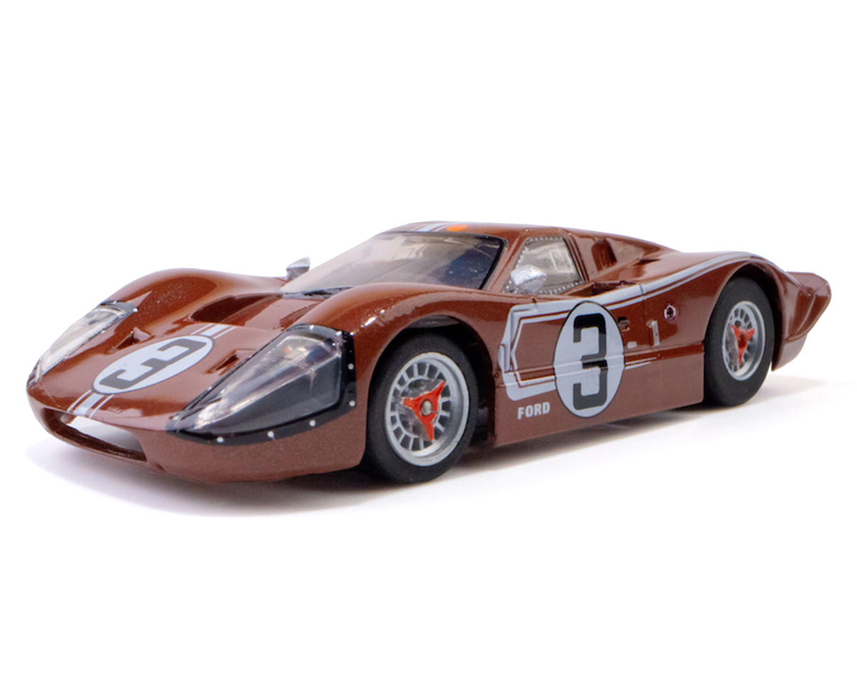 AFX Collector Series 1967 Ford GT40 Mk IV LeMans #3 HO Slot Car (Copper) (SWB) (Mega G+)