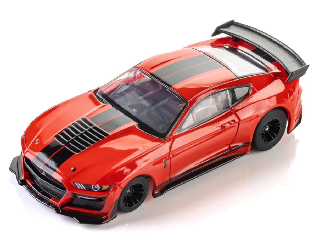 AFX 2021 Shelby GT500 HO Slot Car (Race Red) (LWB) (Mega G+)