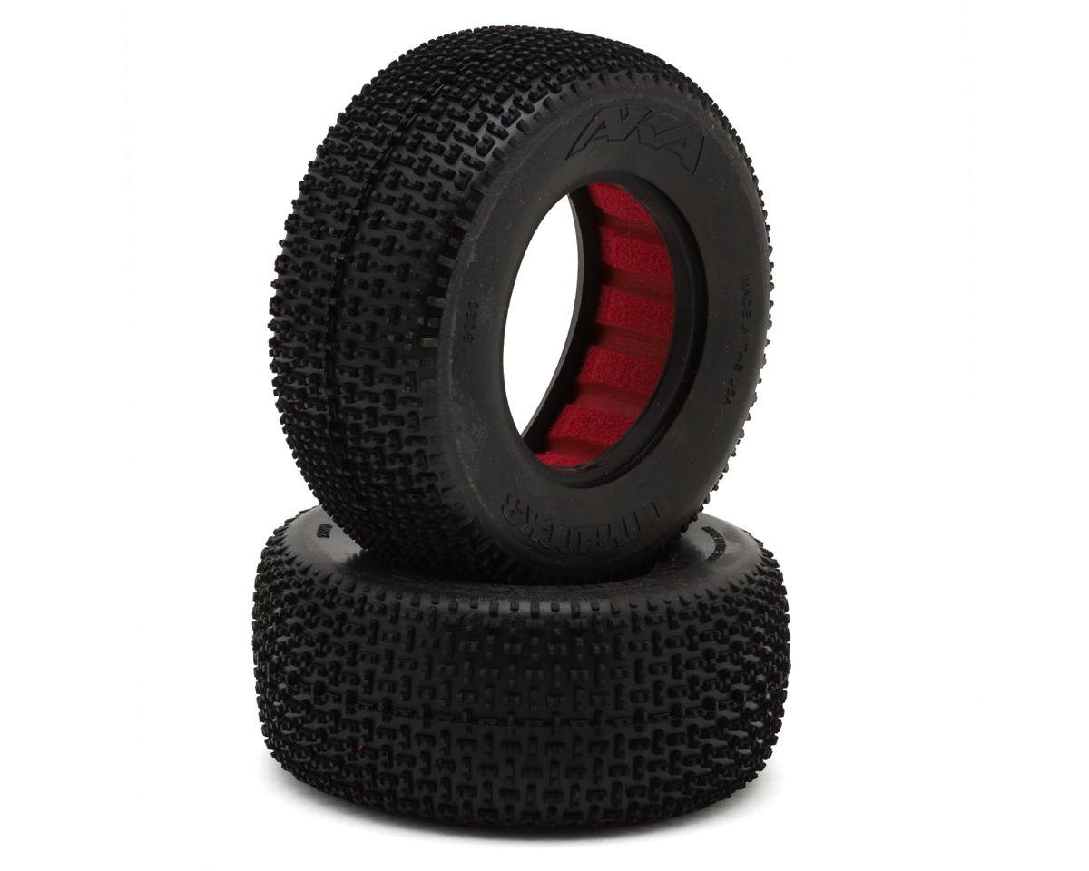 AKA Cityblock 3 Wide Short Course Tires (2) (Super Soft - Long Wear)