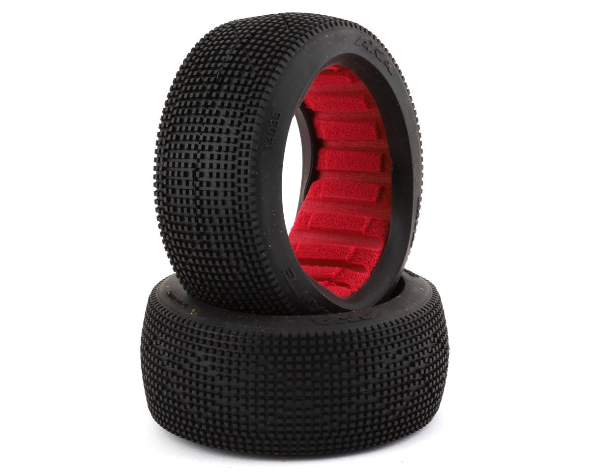 AKA Diamante 1/8 Buggy Tires (2) (Medium - Long Wear)