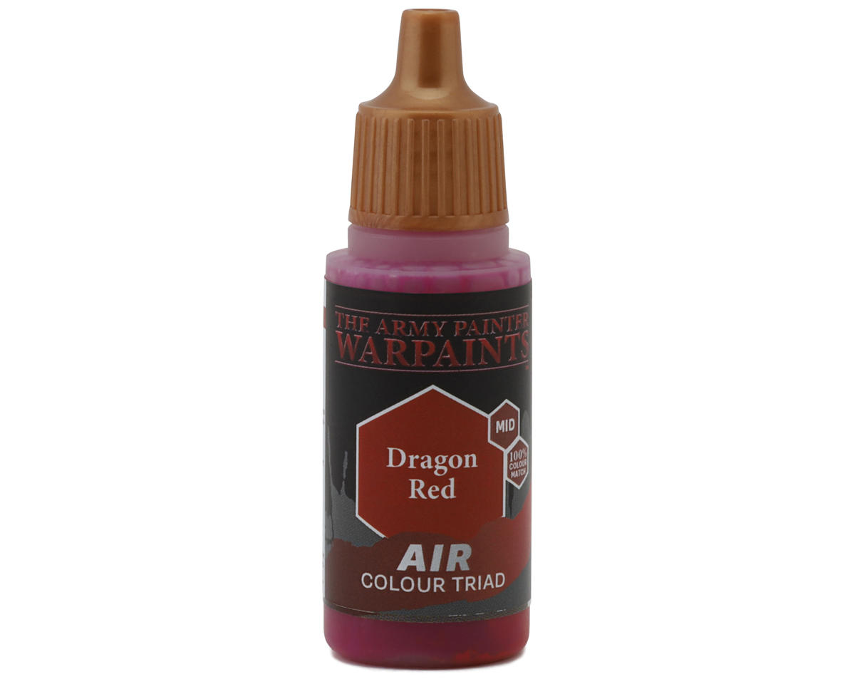 Army Painter Warpaints Air Acrylic Paint (Dragon Red) (Midtone) (18ml)