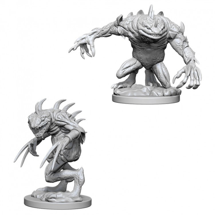 D&D: Nolzur's Marvelous Miniatures - Grey Slaad & Death Slaad (73353)