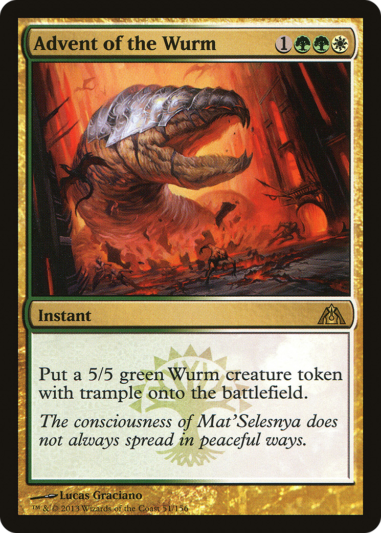 Advent of the Wurm (DGM-R-FOIL)