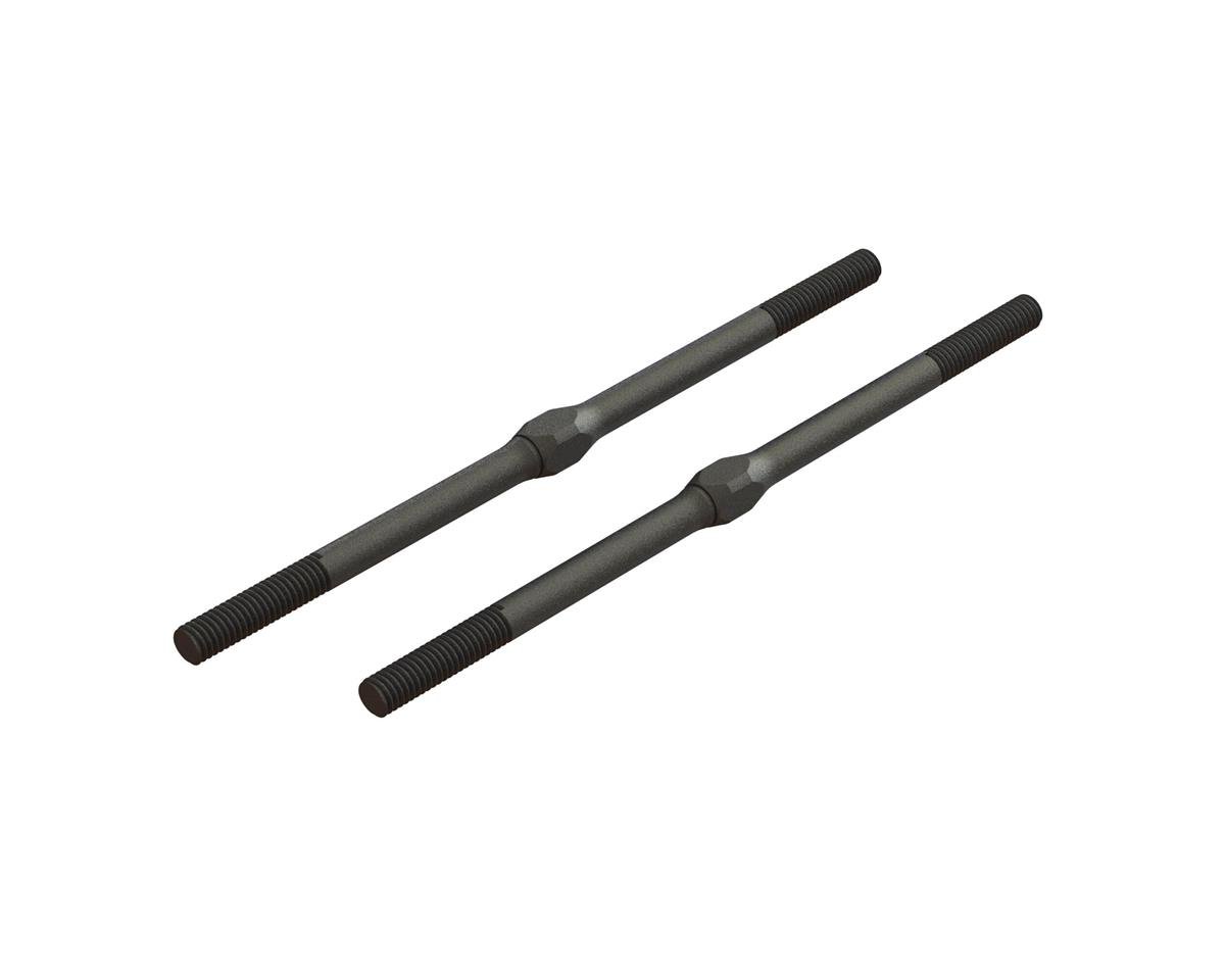 Arrma Steel Turnbuckle M4x95mm Black (2)