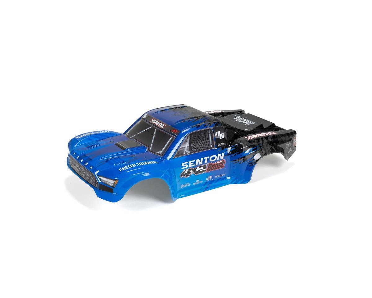 Arrma SENTON 4X2 Painted Decaled Trimmed Body Blu/Blk