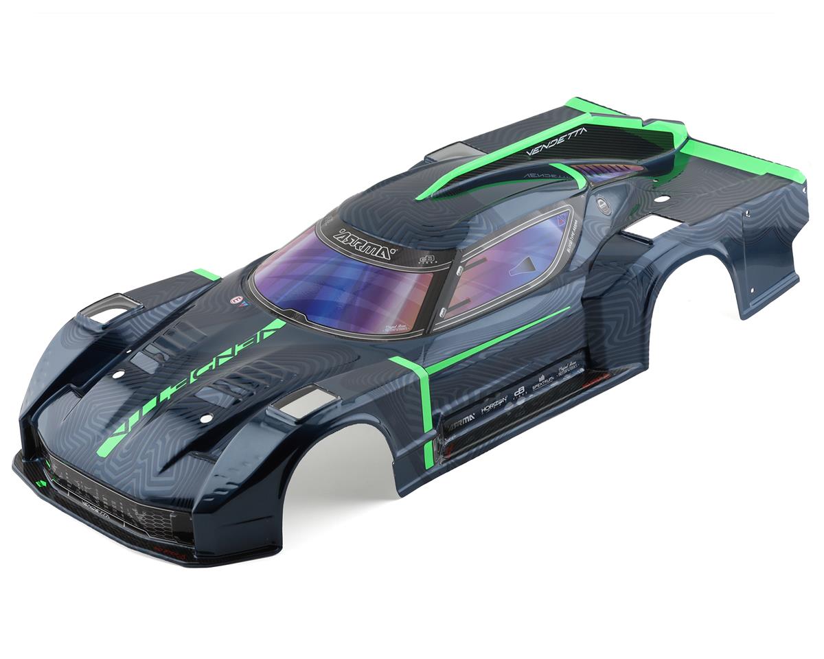 Arrma Vendetta 4X4 3S BLX Pre-Painted Body Set (Blue)