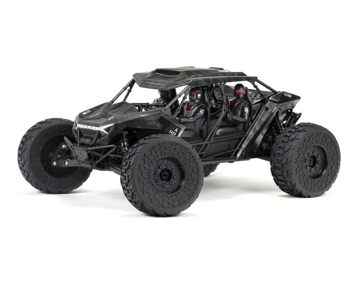 Arrma FIRETEAM 6S BLX 4WD Brushless 1/7 Speed Assault Vehicle (Black Camo) w/SLT3 2.4GHz Radio
