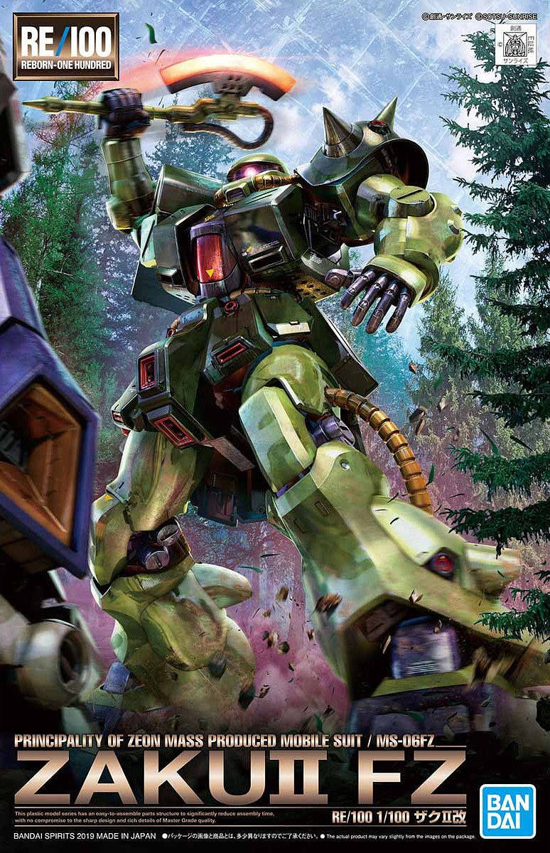 1/100 (RE/100): Gundam 0080 - Zaku II Kai Principality of Zeon Mass Pr