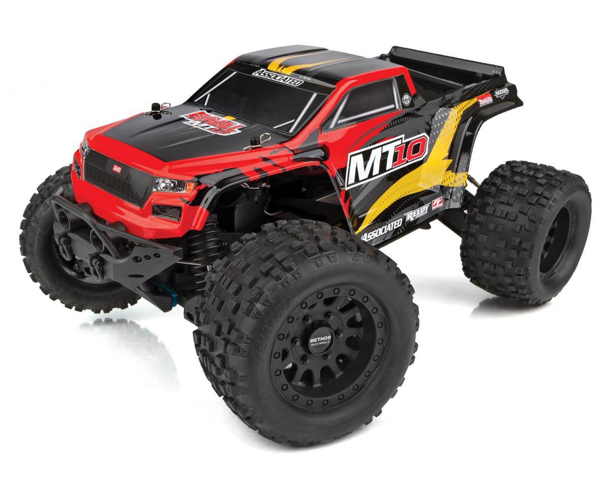 Team Associated Rival MT10 V2 RTR 1/10 Brushless Monster Truck Combo w/2.4GHz Radio, 2S Battery & Charger