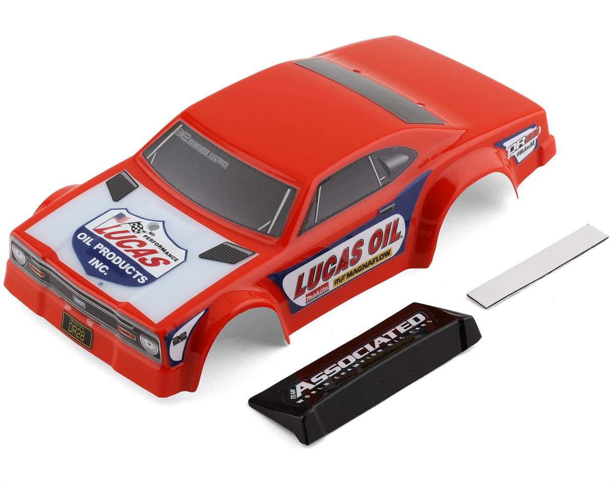 Team Associated DR28 Lucas Oil Pre-Painted Body