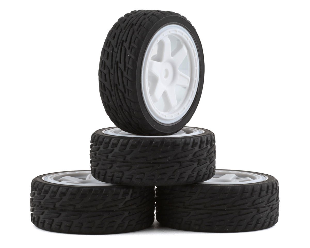 Team Associated Reflex 14R Hoonitruck Pre-Mounted Tires (Rubber) w/12mm Hex