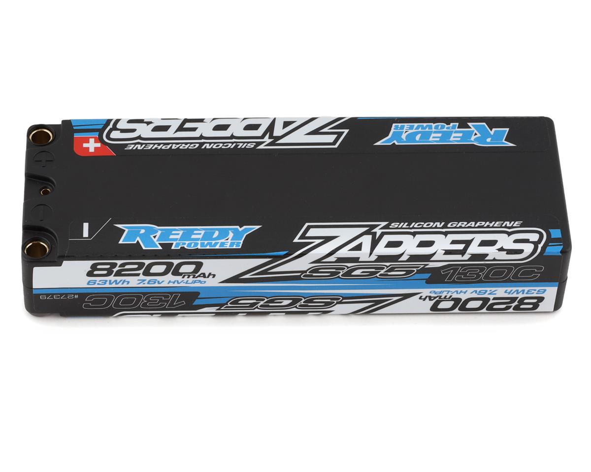 Reedy Zappers HV SG5 2S 130C LiPo Battery (7.6V/8200mAh) w/5mm Bullets