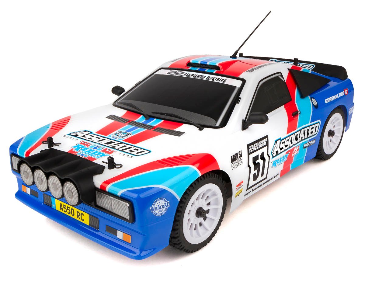 Team Associated Apex2 A550 Rally Sport RTR 1/10 Electric 4WD Rally Car w/2.4GHz Radio