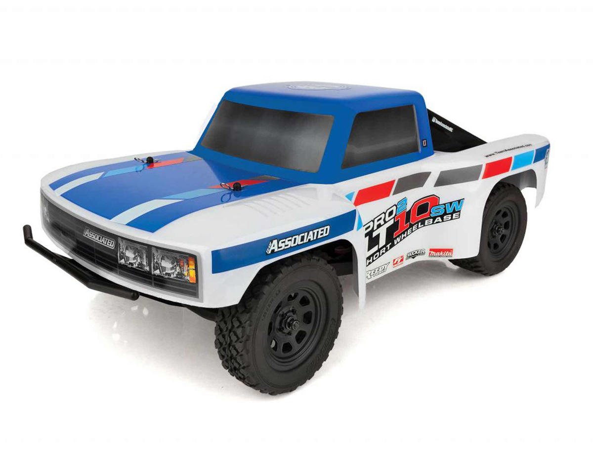 Team Associated Pro2 LT10SW 1/10 RTR 2WD Brushless Short Course Truck Combo (Blue/White) w/2.4GHz Radio, Battery & Charger