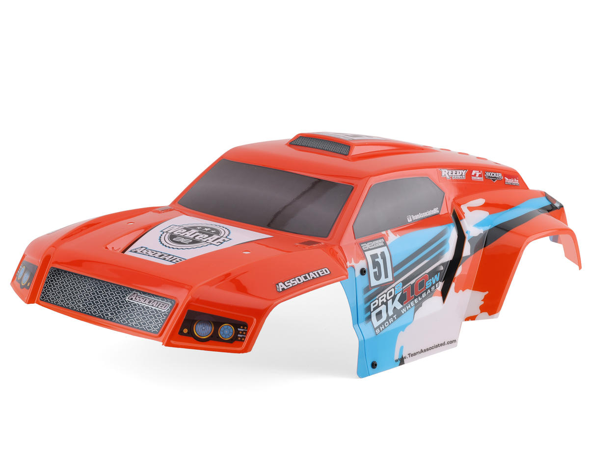 Team Associated Pro2 DK10SW Desert Buggy Pre-Painted Body (Orange)