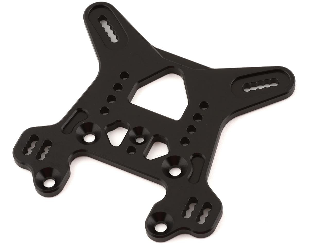 Team Associated RC8B4/RC8B4e Aluminum Rear Shock Tower (Black)