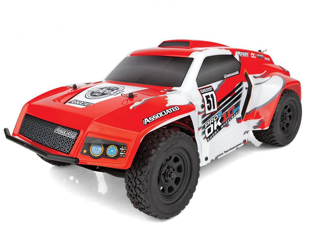 Team Associated Pro2 DK10SW 2WD 1/10 Brushless Dakar Rally Racer (Red) w/2.4GHz Radio System