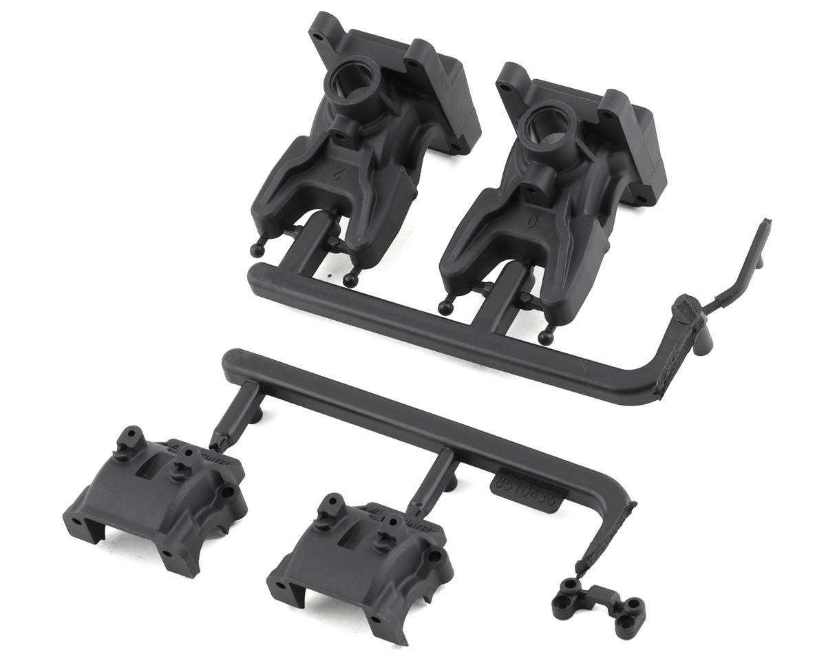 Team Associated RC10B74.2 Factory Team Carbon Front Gearboxes (0mm/+2mm)