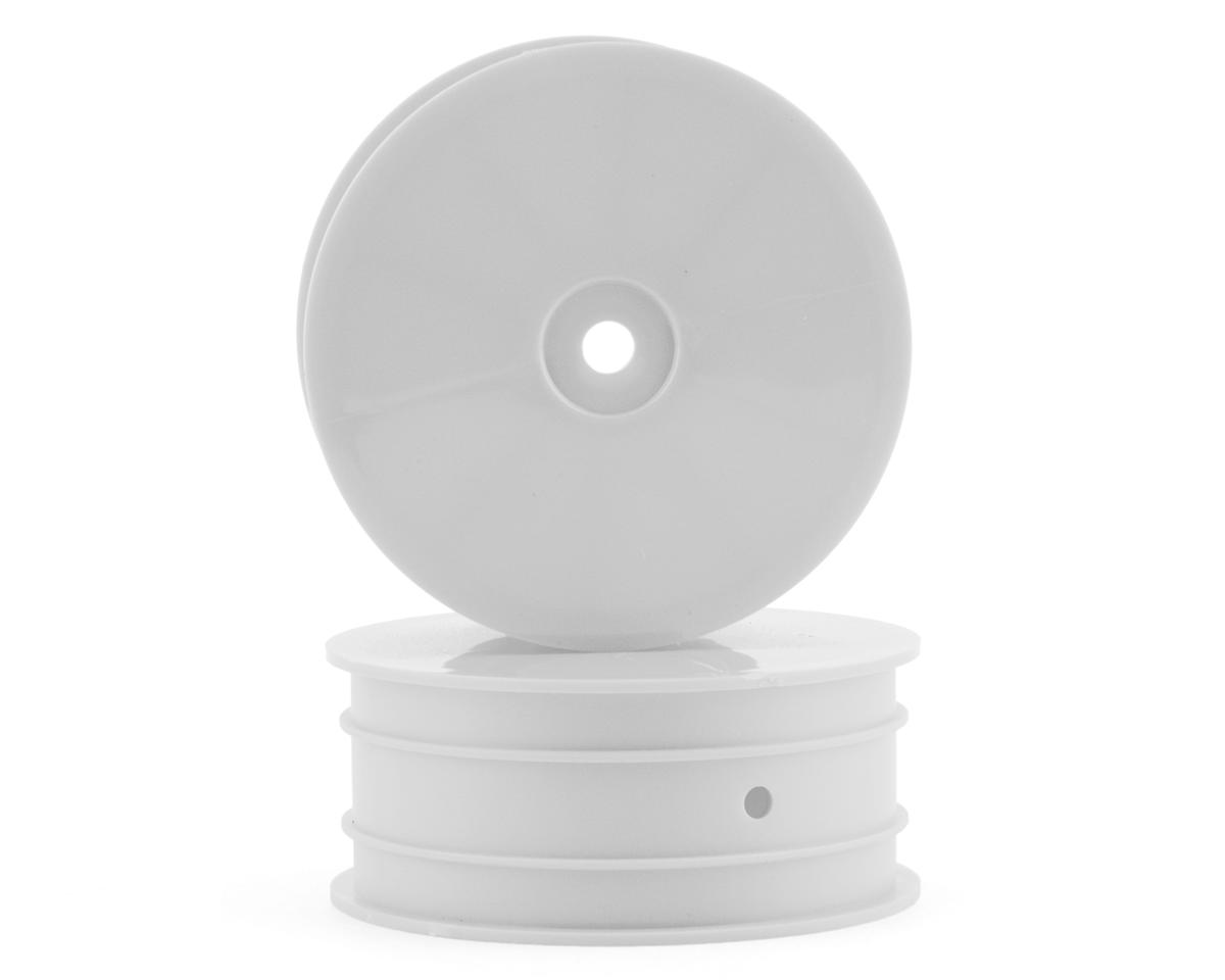 Team Associated 12mm Hex 2.2 4WD Front +1.5mm Buggy Wheels (2) (B74) (White)