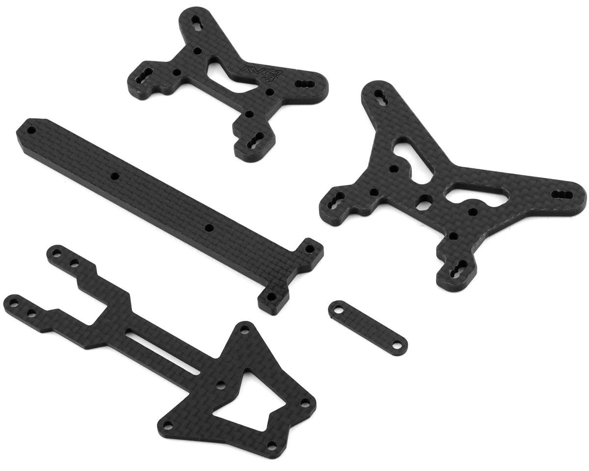 Avid RC TLR 22X-4 Carbon Carpet Conversion