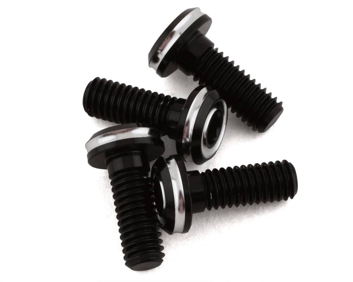 Avid RC 3x8mm Ringer Aluminum Cap Screws (4)