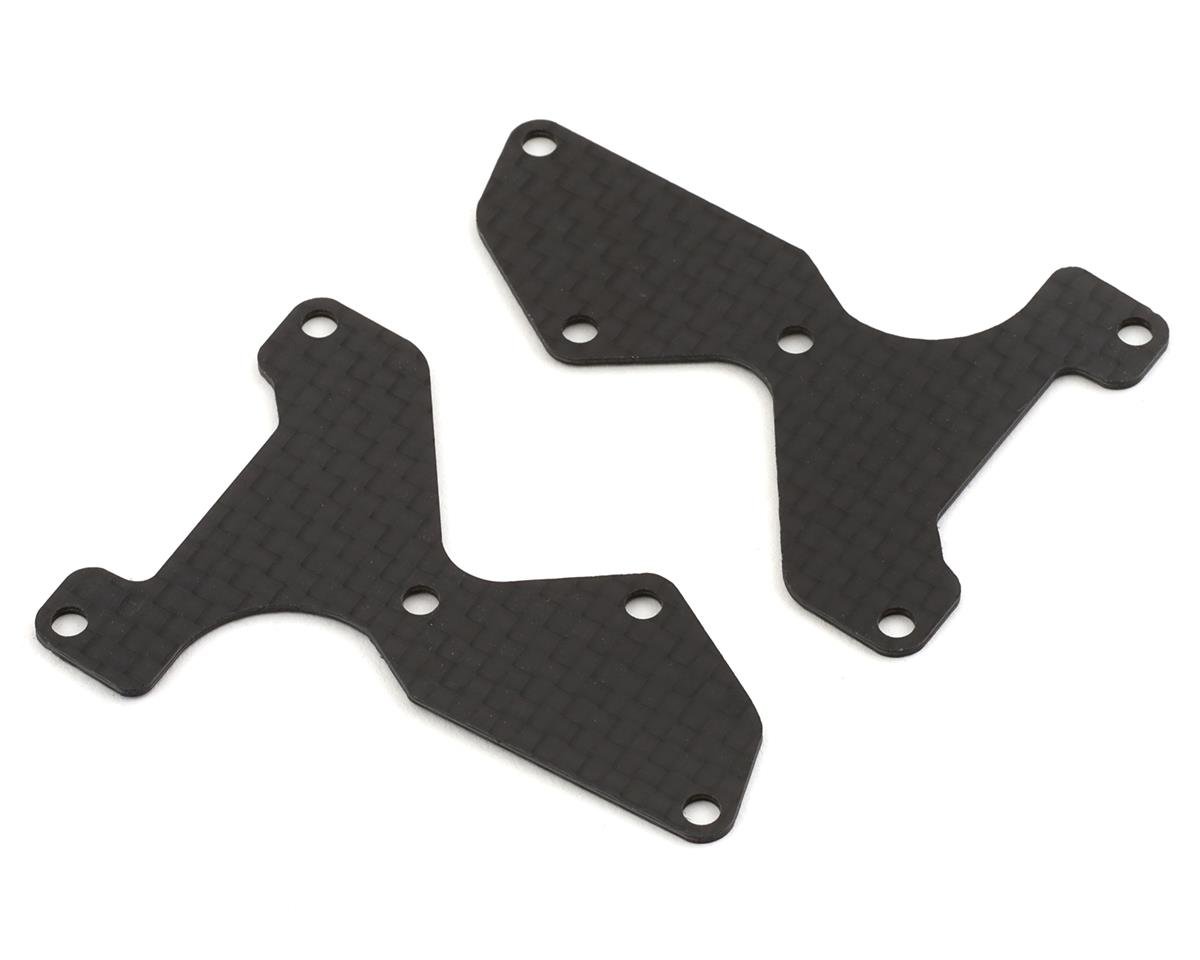 Avid RC MBX8R/MBX8 Front Carbon Arm Inserts (1mm)