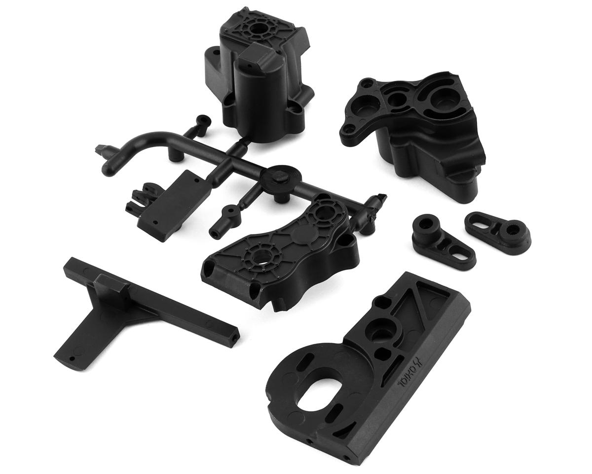 Axial SCX10 Pro Motor Mount, Transmission Case & Linkage Set