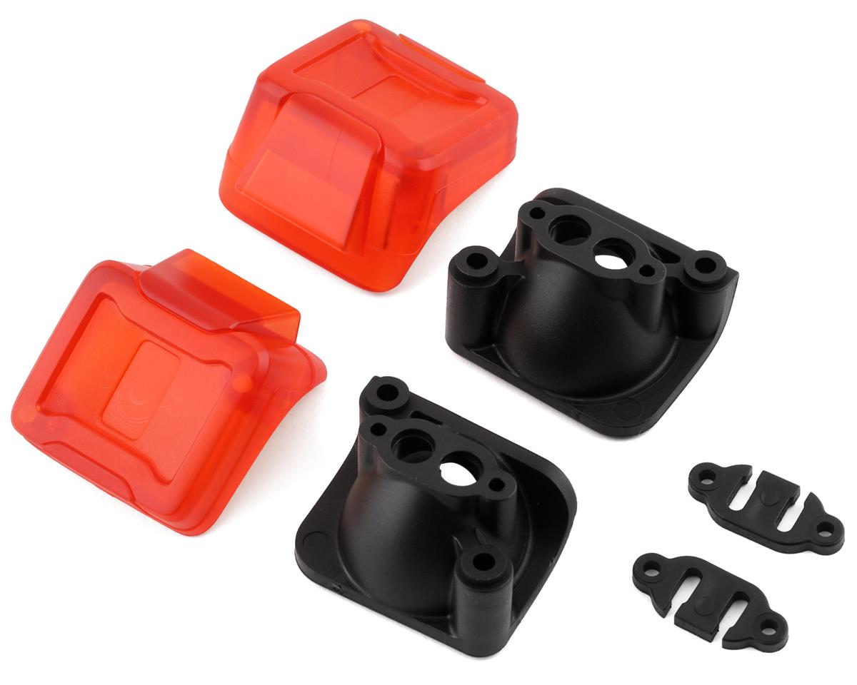 Axial SCX6 Jeep JLU Wrangler Brake Light Lens & Bucket Set