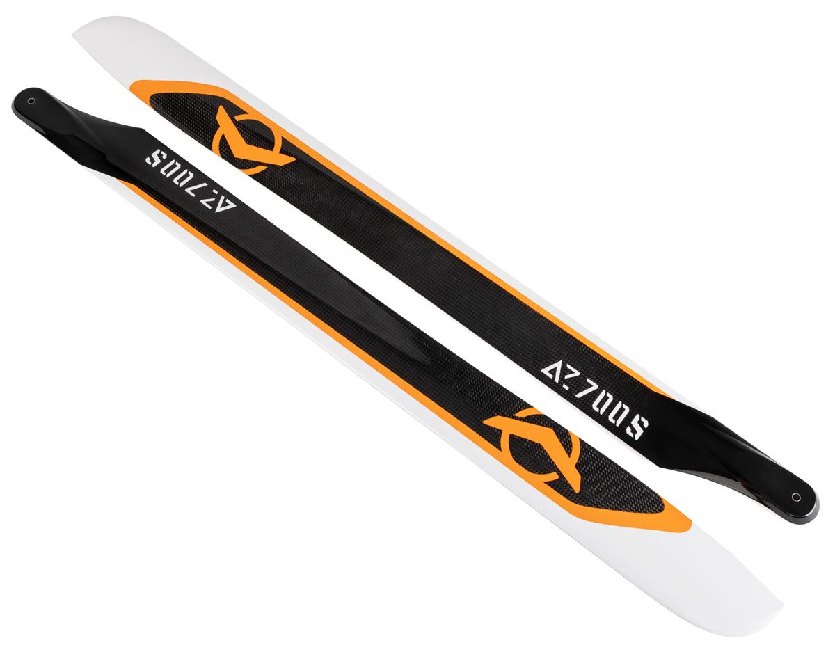 Azure Power 700mm "700S" Carbon Fiber Main Blade Set