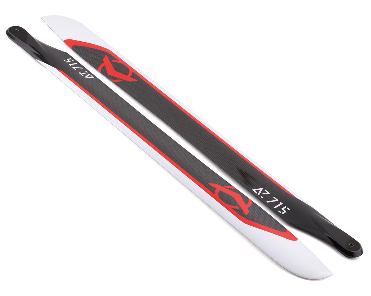 Azure Power 715mm Carbon Fiber Main Blade Set