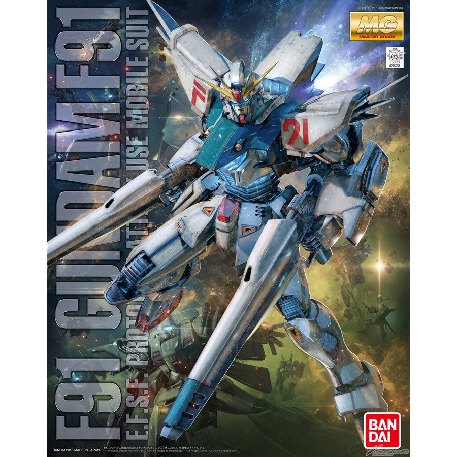 1/100 (MG): Gundam F91 - #203 F91 Gundam F91 E.F.S.F. Prototype Attack