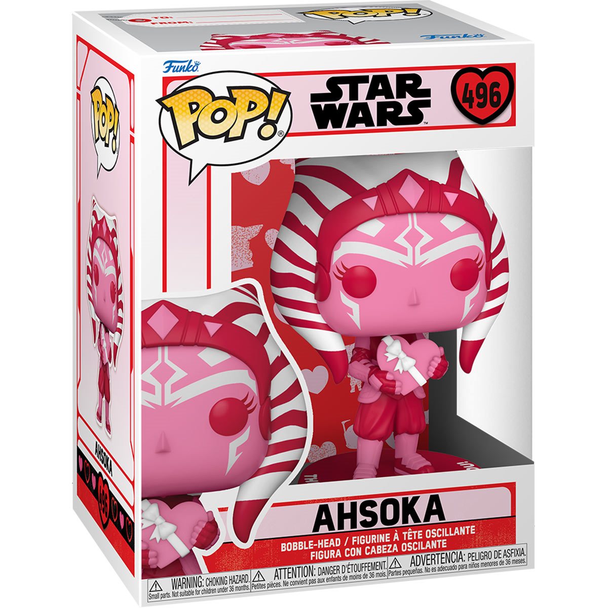 POP Figure: Star Wars Valentines #0496 - Ahsoka
