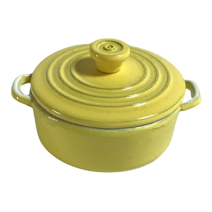 Yellow Dutch Oven Dish