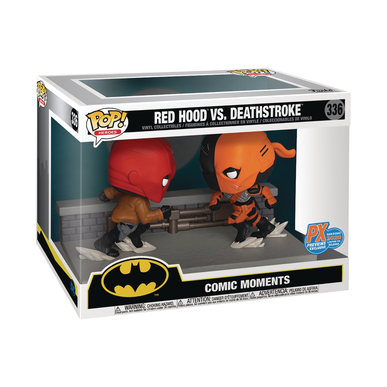 POP Figure Moment: DC #0336 - Red Hood vs. Deathstroke (PX) (SDCC 2020