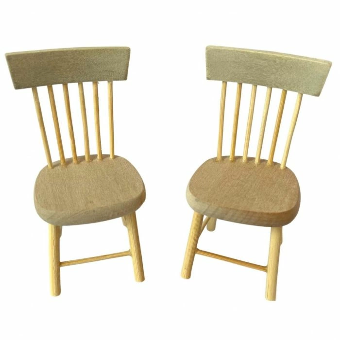 Pair of Barewood Chairs