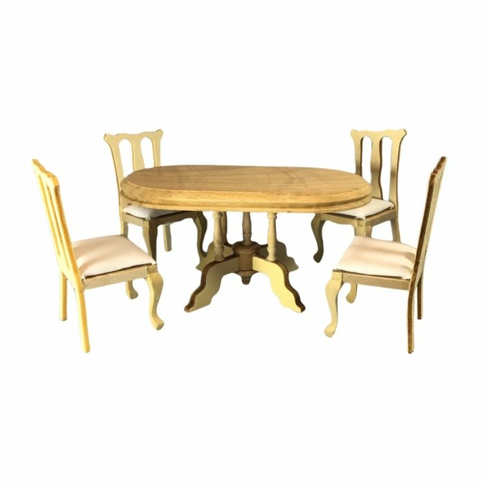 Barewood Dining Room Table and Four Chairs