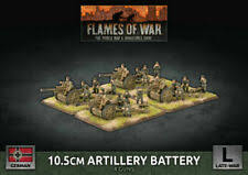 Flames of War: WWII: German (GBX13) - 10.5cm Artillery Battery (Late)