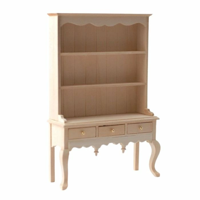 Barewood Queen Anne Dresser