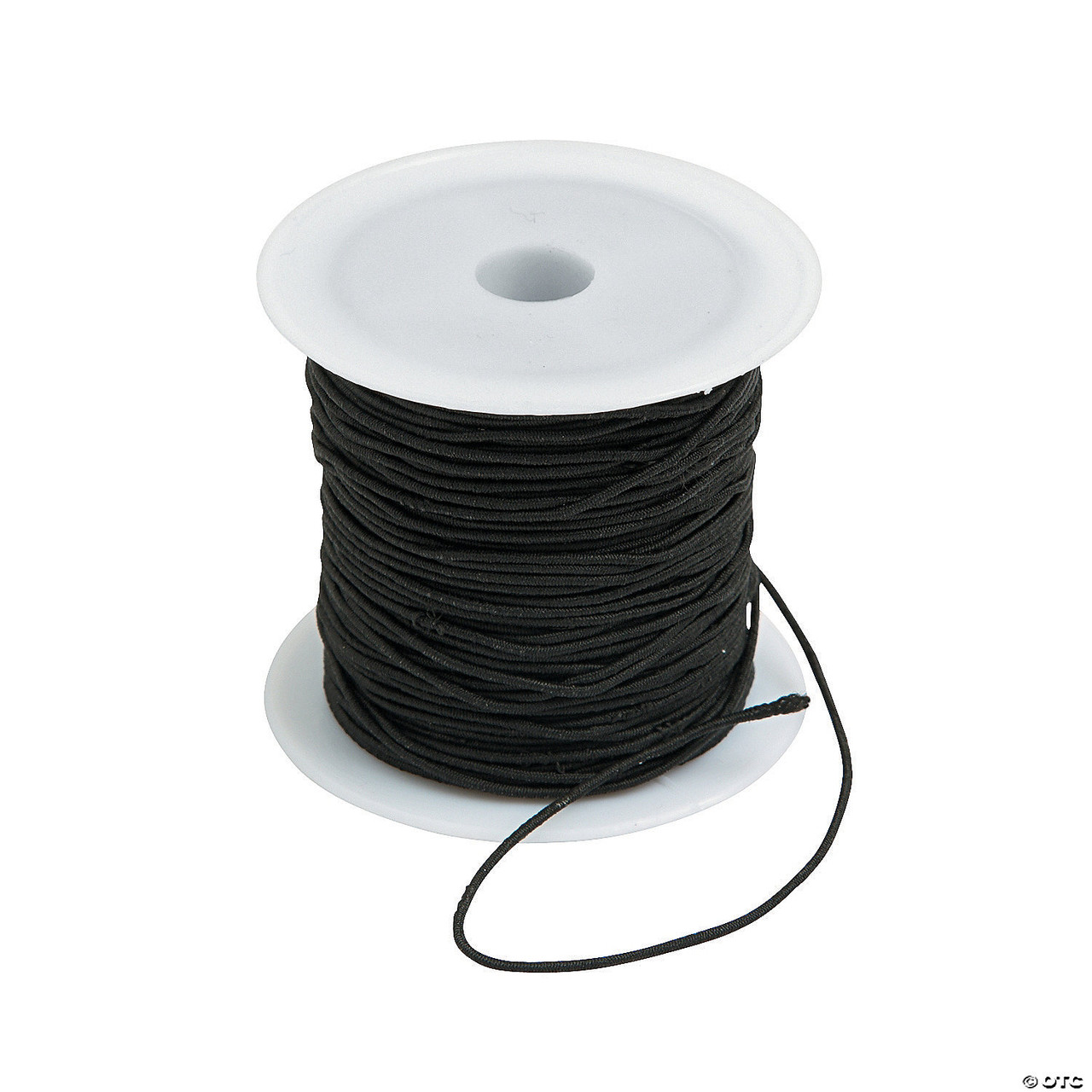 Black Round Elastic Cording