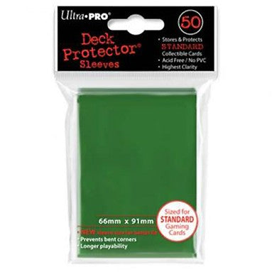 Ultra-PRO: Standard Sleeves - Green (50)