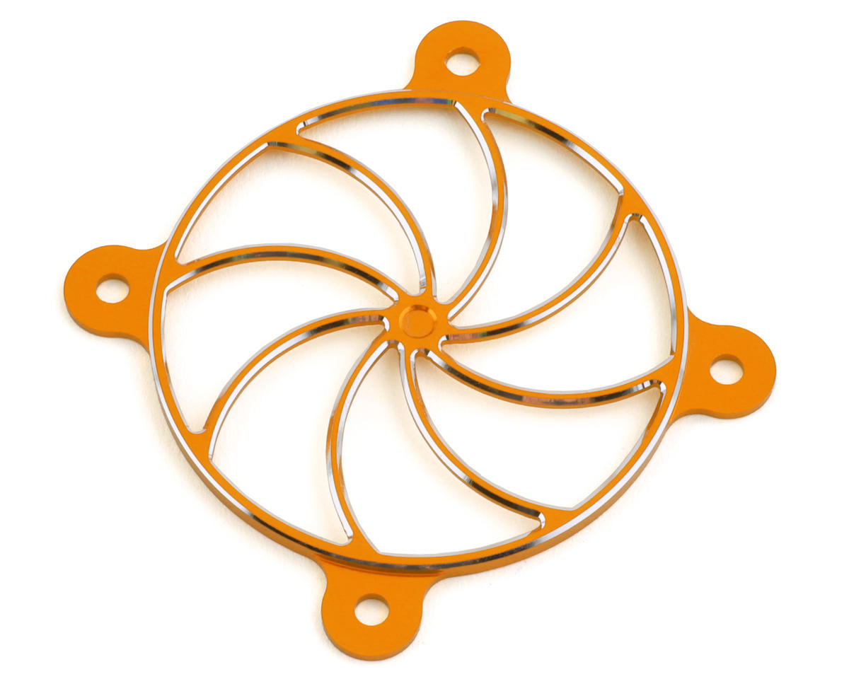 Team Brood Aluminum 50mm Fan Cover (Orange)