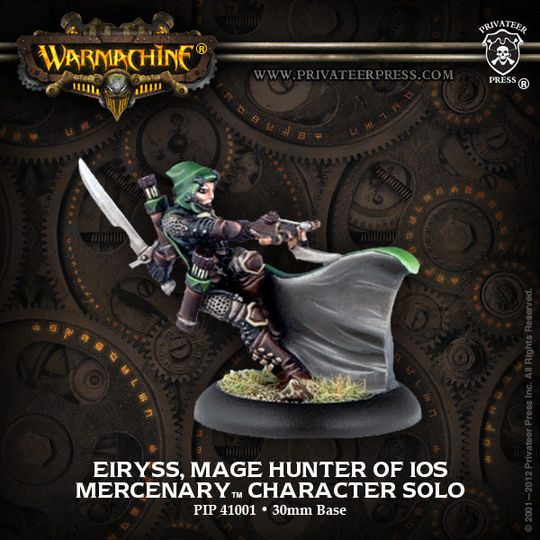 Warmachine: Mercenaries - Eiryss, Mage Hunter of Ios, Character Solo (